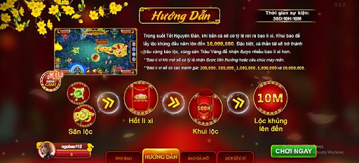 Khuyến mãi hấp dẫn với giá trị thưởng cao